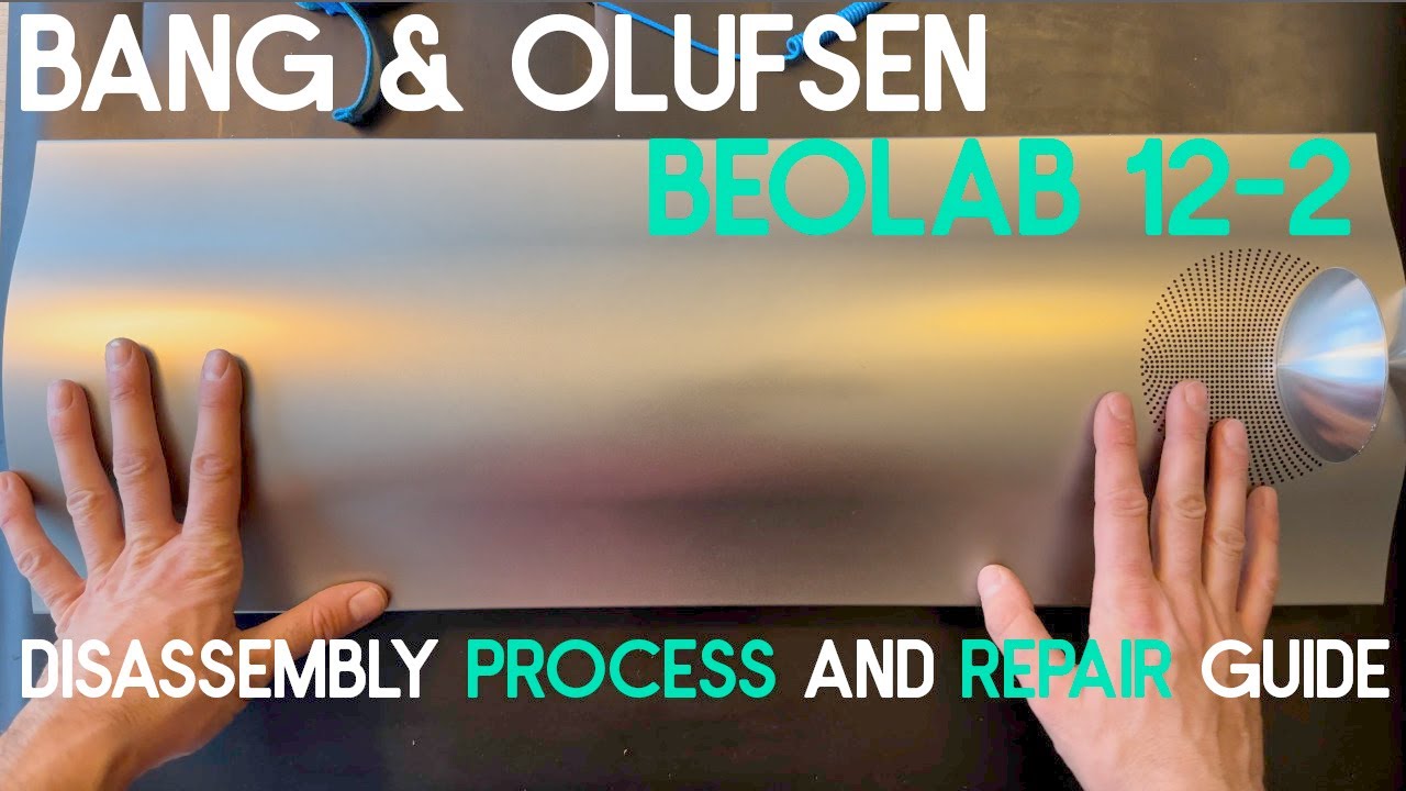 Bang & Olufsen Beolab 12-2: процесс разборки и руководство по ремонту