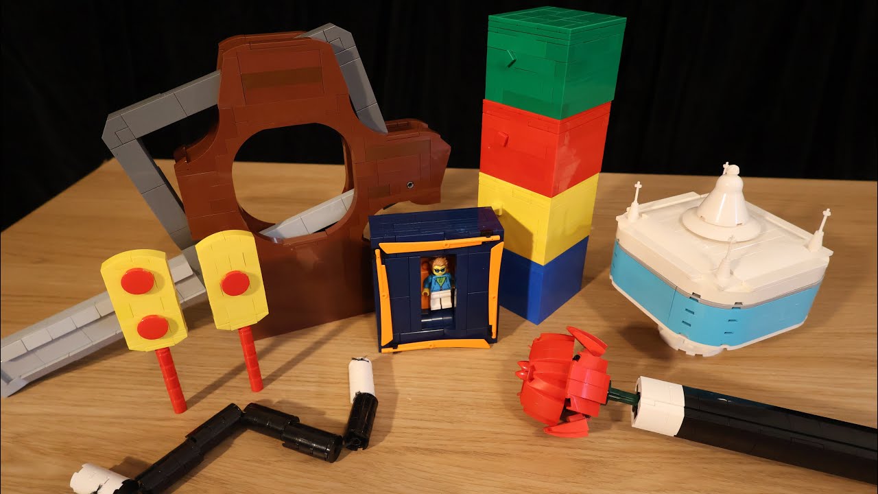 7 фокусов из LEGO (собрать может каждый)