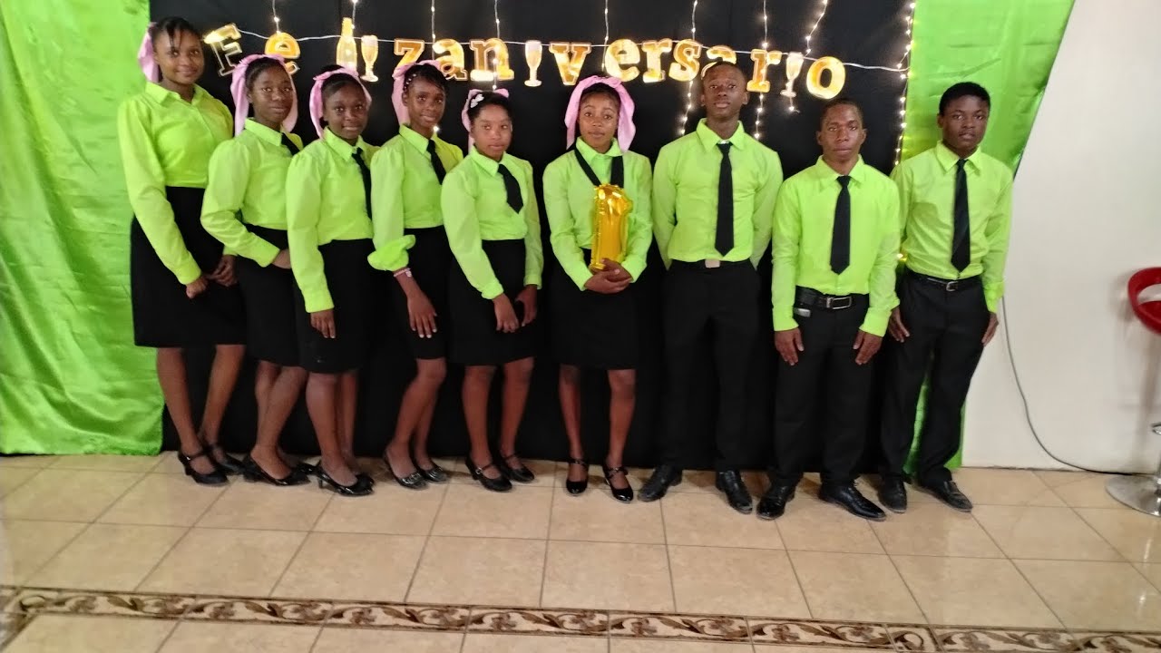 La jeunesse assembre cretienne de berre tap fete jodia #haiti#viralvideo 