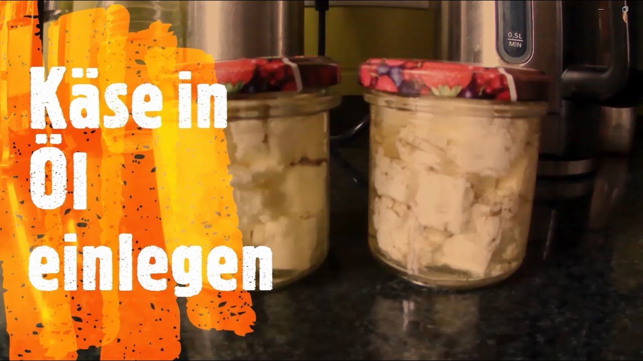 Aus dem Hafersack -  Käse in Öleinlegen