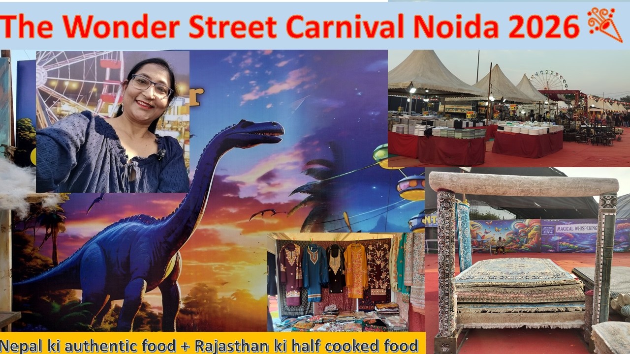 The Wonder Street Carnival 2026 Noida Stadium Mela, Fair, Kashmir Valley  Dinosaur Park Delhi NCR