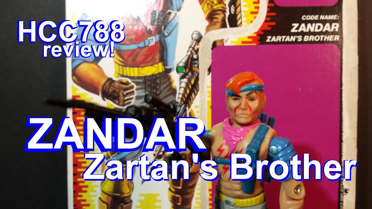 HCC788 - 1986 ZANDAR - Zartan's Brother - vintage G. I. Joe toy review! HD S02E39