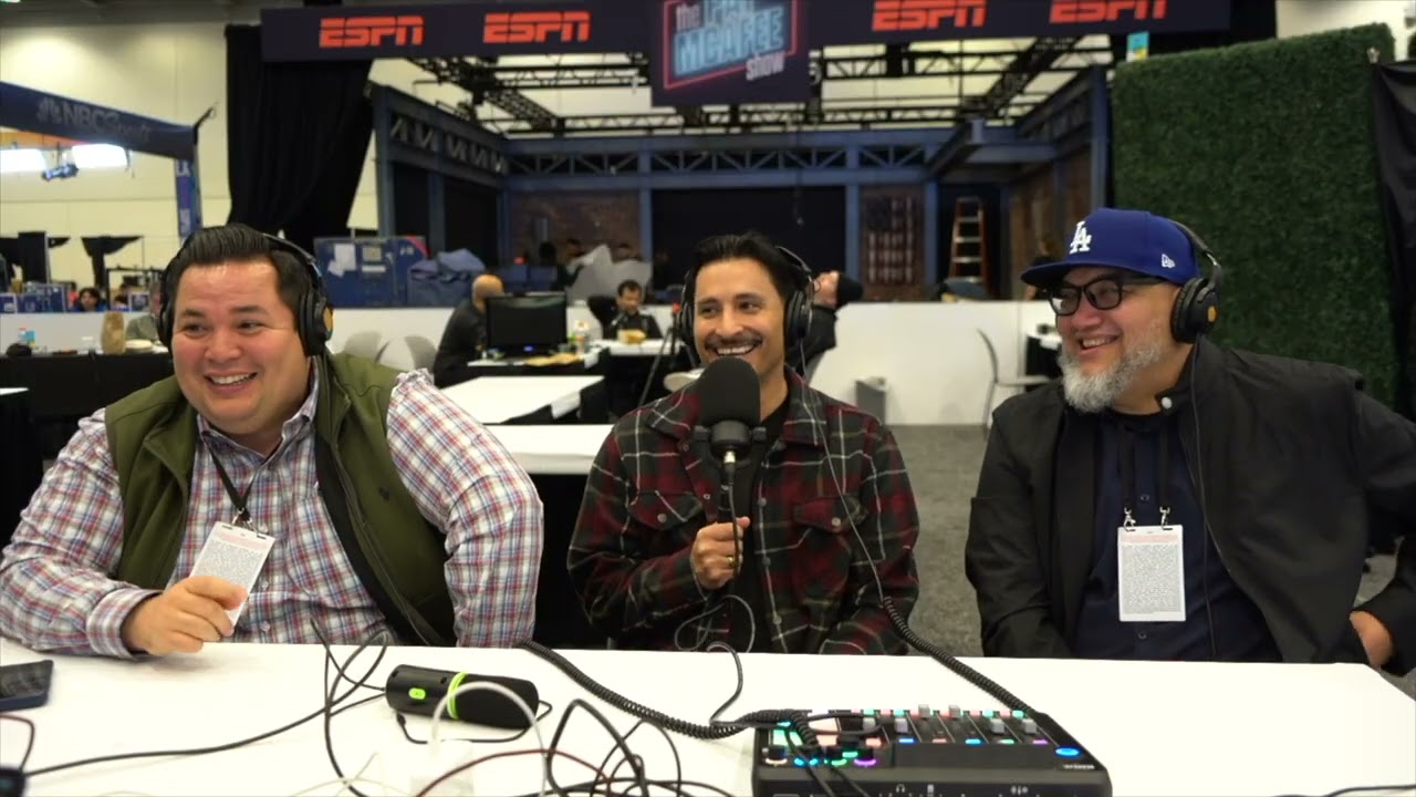 Super Bowl Radio Row: The Compas break AEW news, chat with Chargers, Rams players 