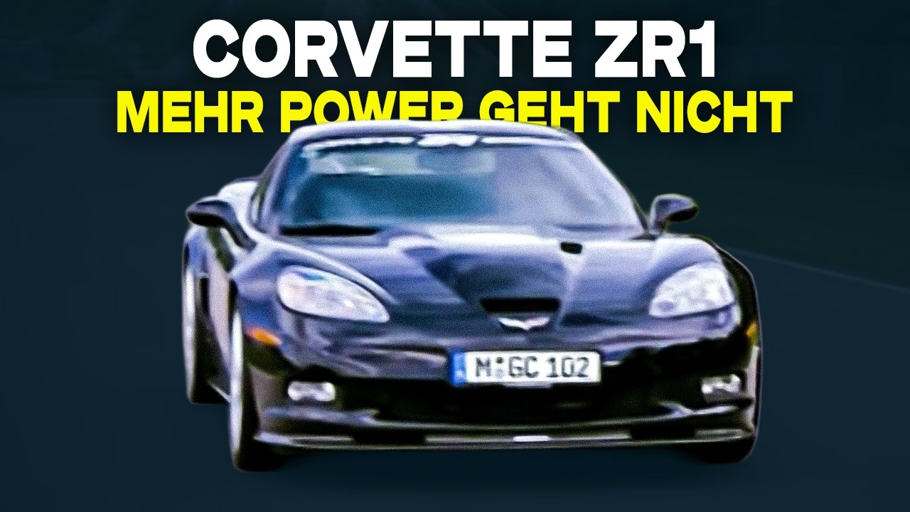 Corvette ZR1 im Test: US-Supersportler mit maximaler Performance | Motorvision Deutschland | HD