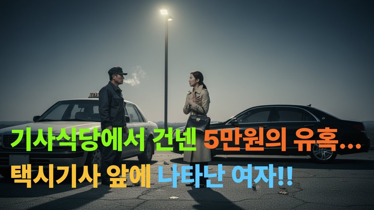 택시기사를 노린 여자의 정체, 경찰 사이렌까지 울린 그 사건의 진실!!