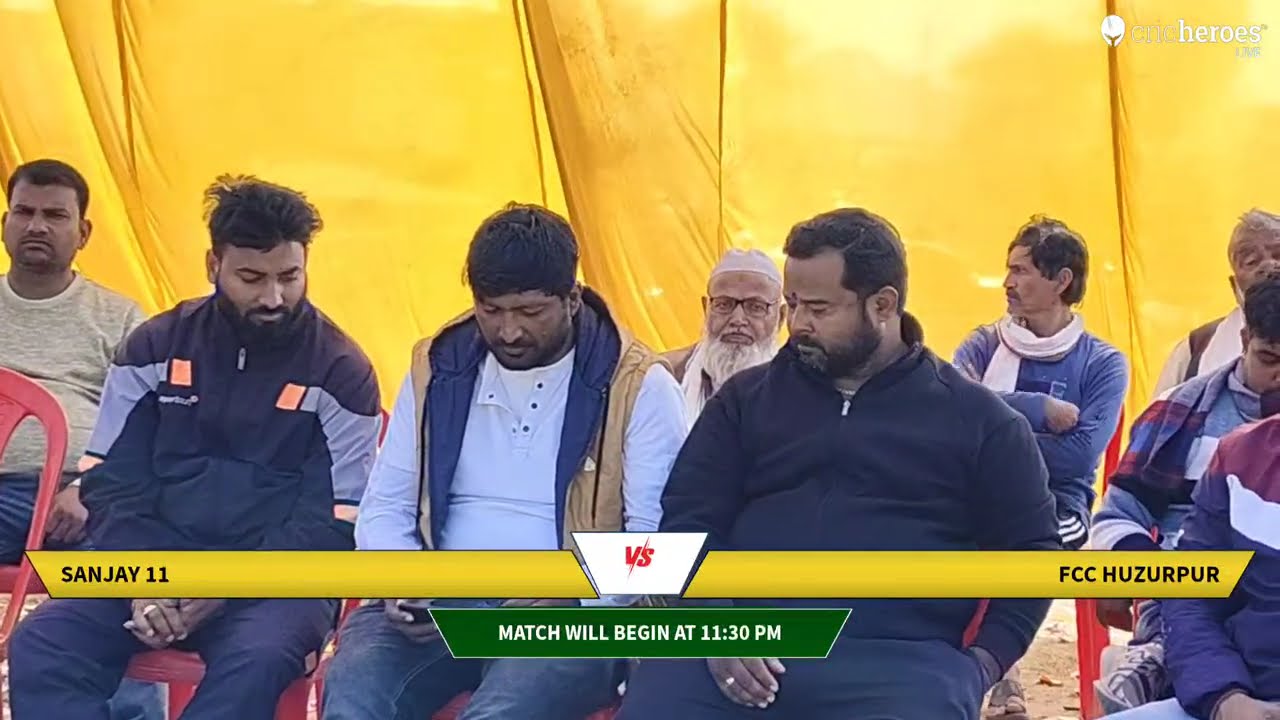 Sanjay 11 vs FCC Huzurpur live cricket match | Raaj Cup 2026 live - Niyazi Stadium Rajwapur Nindaur