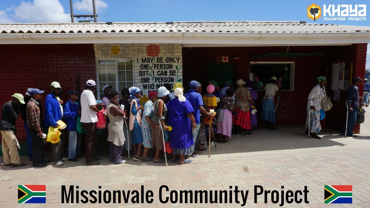 Community volunteering in Missionvale South Africa