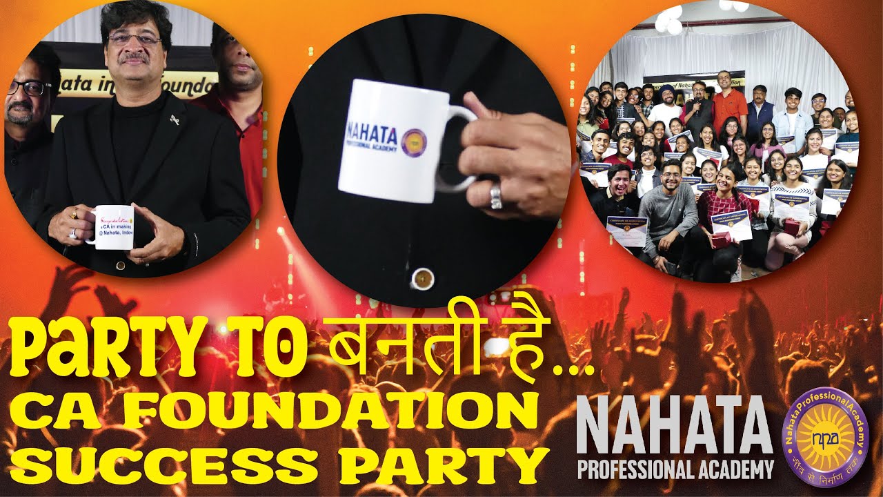 Epic Celebration Unleashed | CA Foundation SUCCESS Party | February 2023 Highlights | NPA Indore
