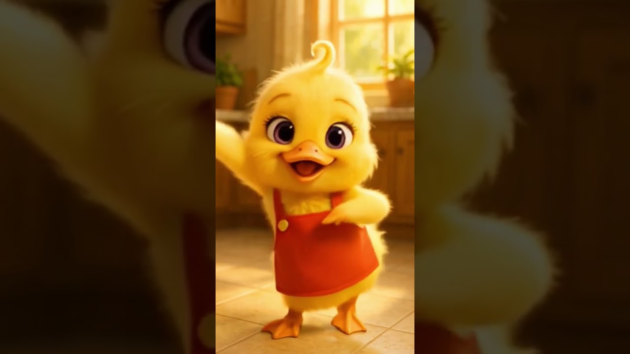 Dancing Duck in the Kitchen # #duck #ai #funny #ducklingspro #cuteducks
