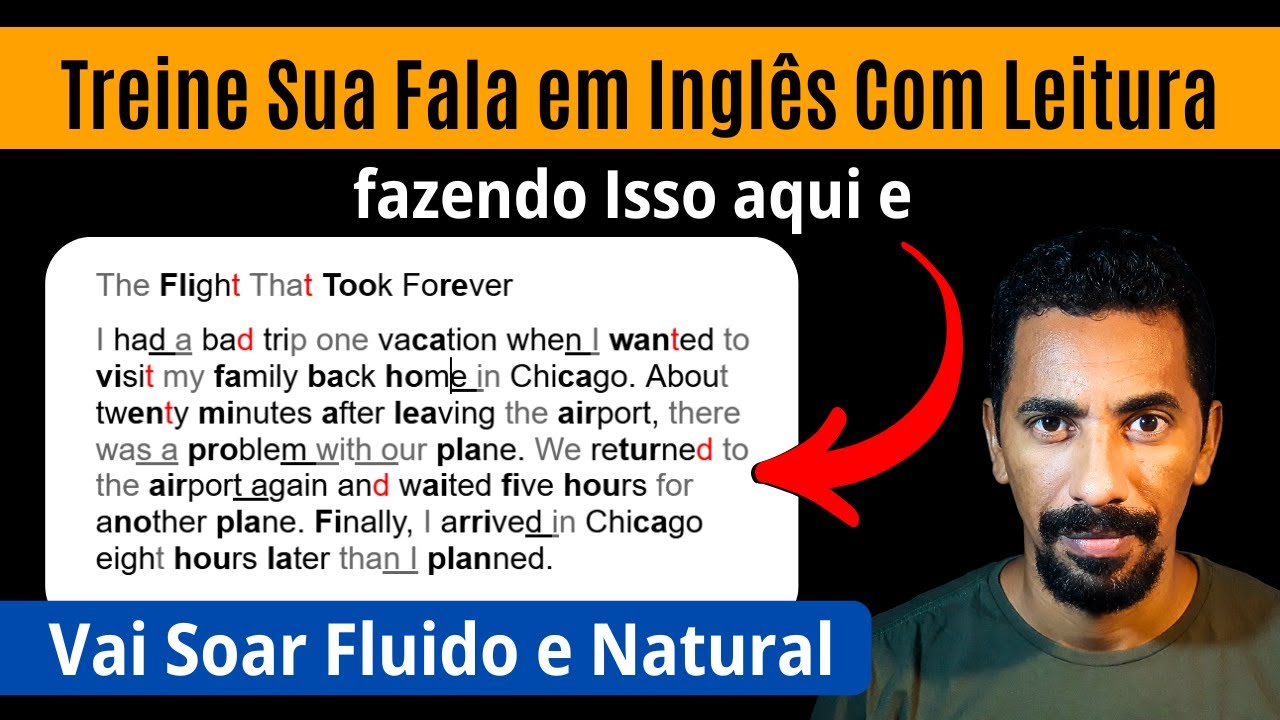 O Treine de Fala Com Texto e Áudio Que Vai Fazer Seu Inglês Soar Fluido e Natural