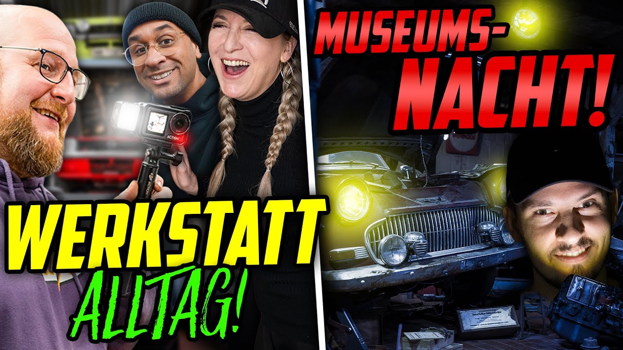 Auf ENTSPANNUNG folgt STRESS! - Werkstattalltag Halle77 - Marco nimmt EUCH mit!