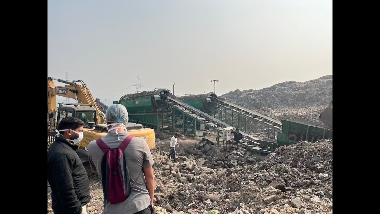 First ever tourists to visit Ghazipur Landfill in New Delhi