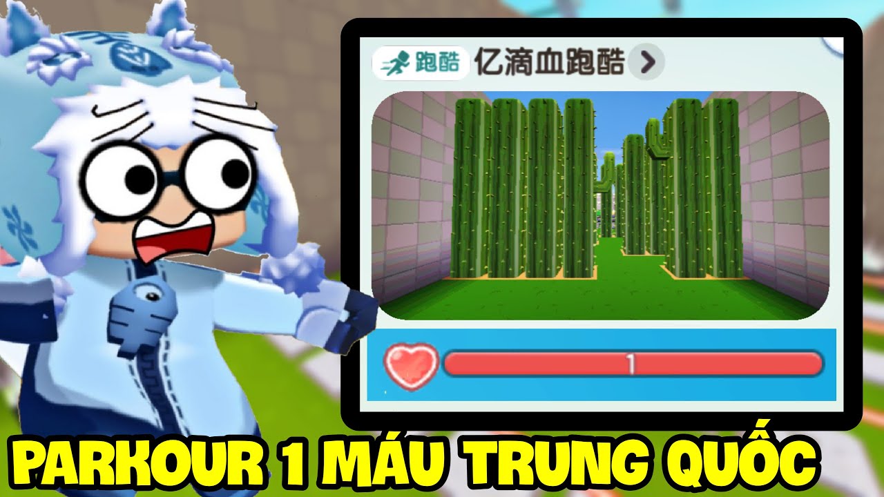 PARKOUR Ở TRUNG QUỐC CÓ GÌ KHÁC SO VỚI VIỆT NAM? | MEOWPEO KHÁM PHÁ MINI WORLD TRUNG QUỐC