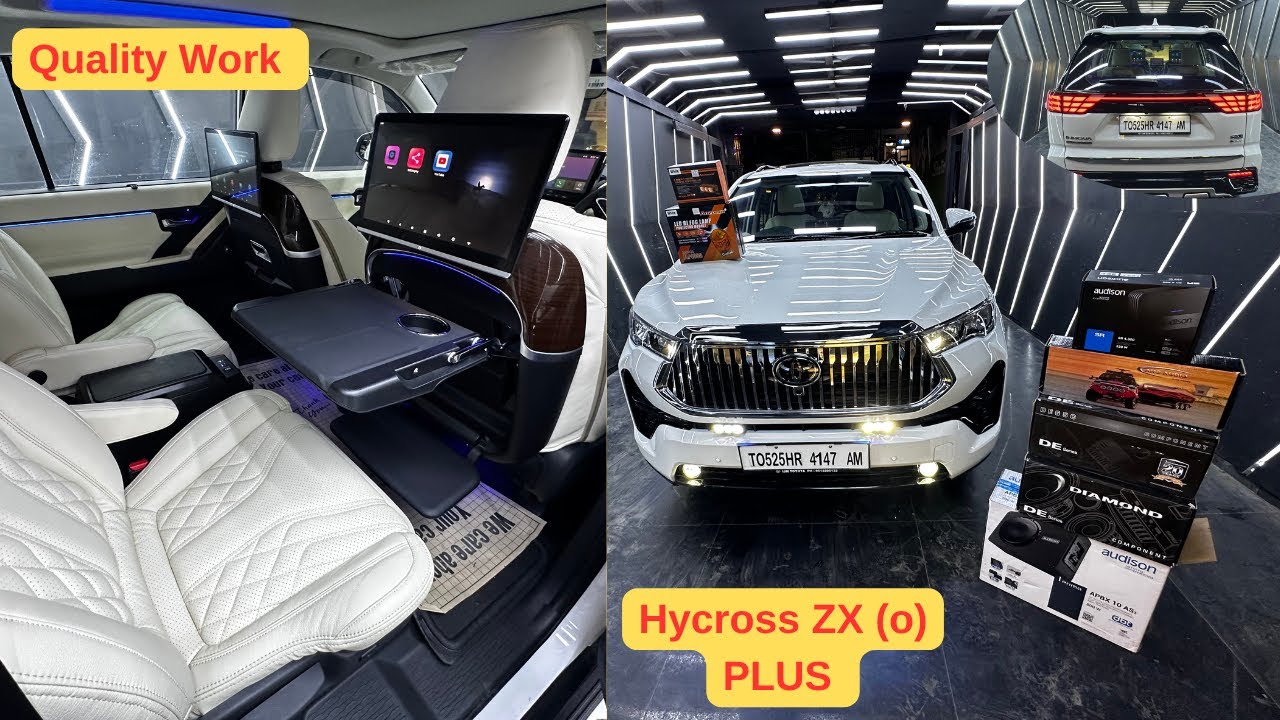 Hycross 2025: ZX(O) का हुआ Luxury Upgrade - Pure Leather Interior ✅ | Toyota Innova Hycross Modified