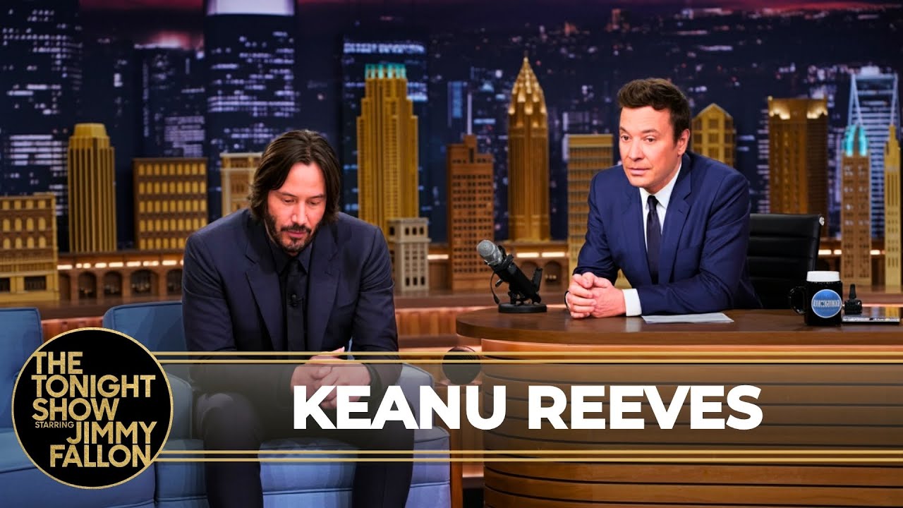 Jimmy Fallon STOPS His Show When Keanu Reeves FREEZES Over Abandoned Teen's Question