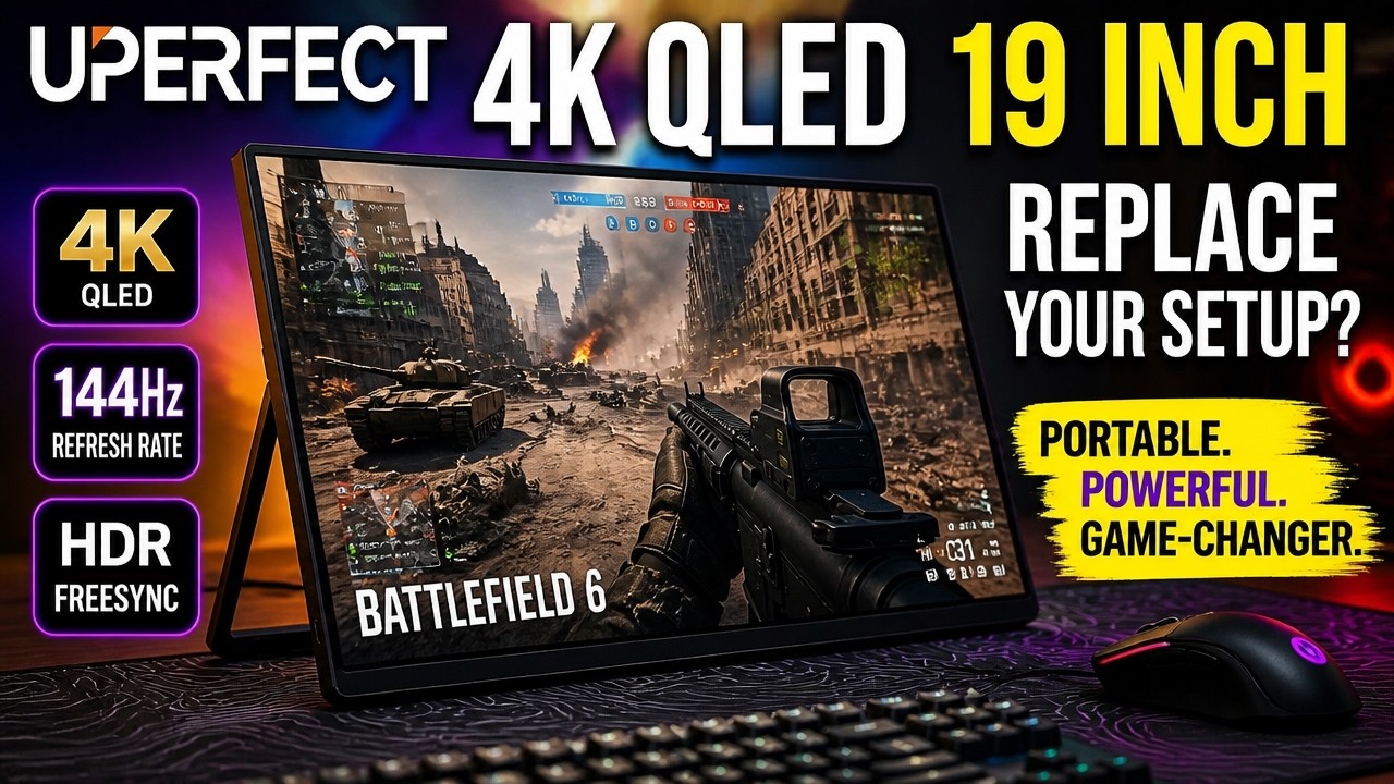 Идеальный UColor 19 Apex: этот 19-дюймовый 4K-монитор превзойдёт все ожидания от игровой системы!