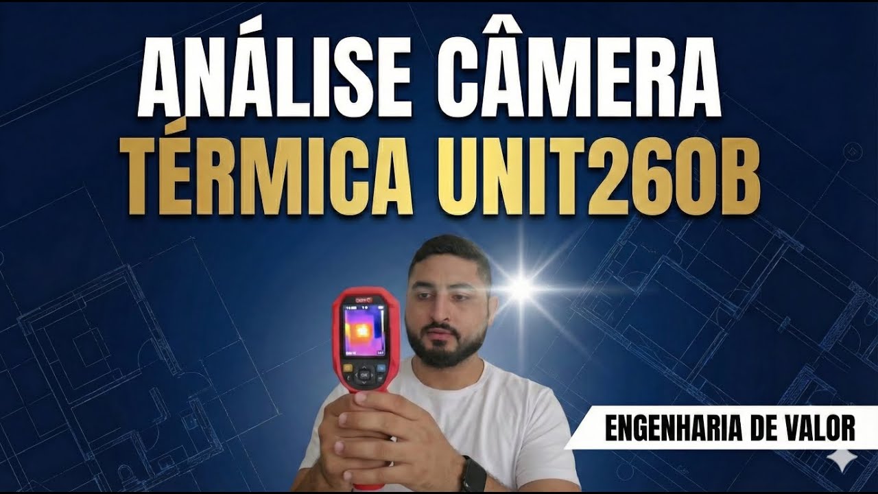 Análise Câmera Térmica UNIT 260B