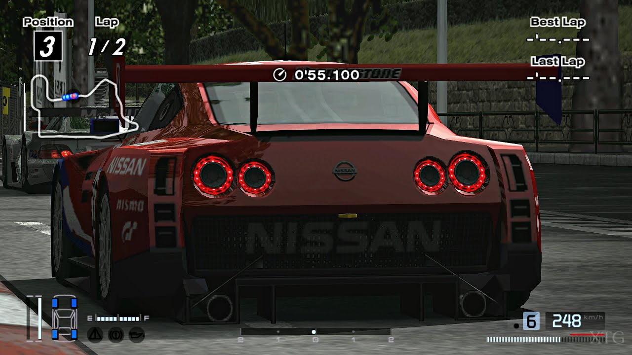 [#1577] Gran Turismo 4 - Nissan GT-R Concept LM Race Car '02 PS2 Gameplay HD
