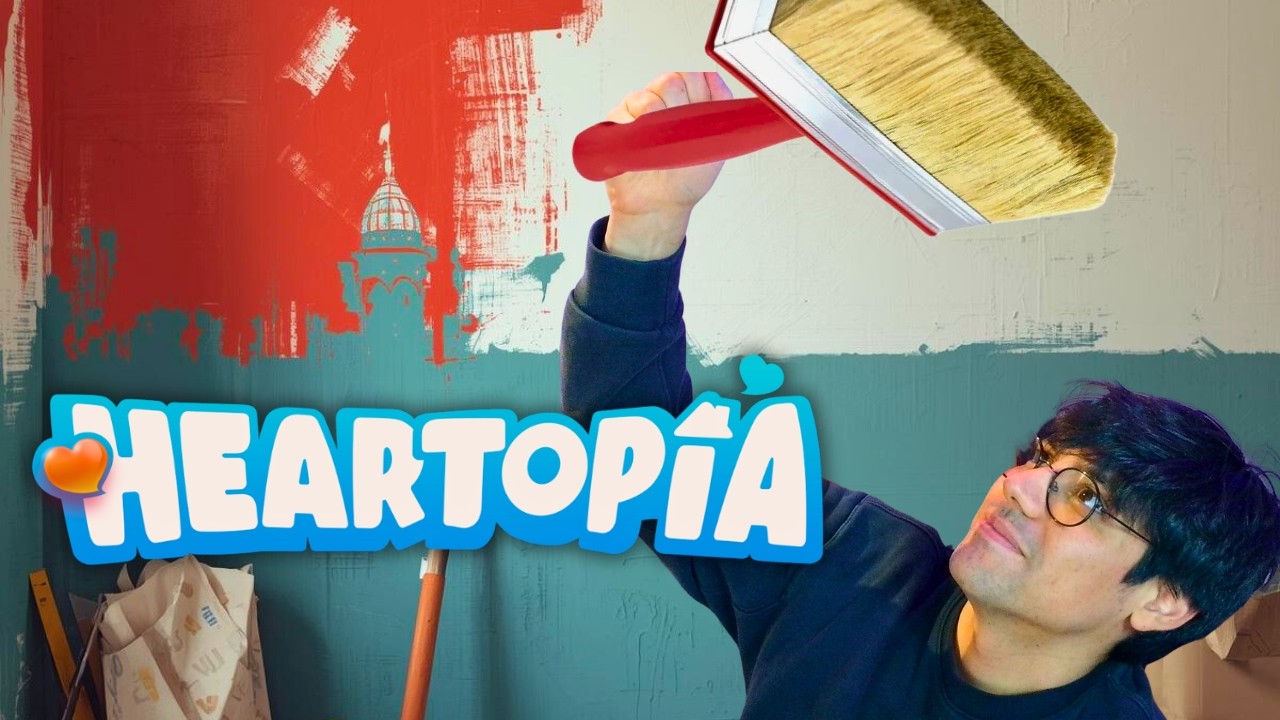 Pintor profesional 👨‍🎨🥫 construyendo 🏗️  Heartopia ✨