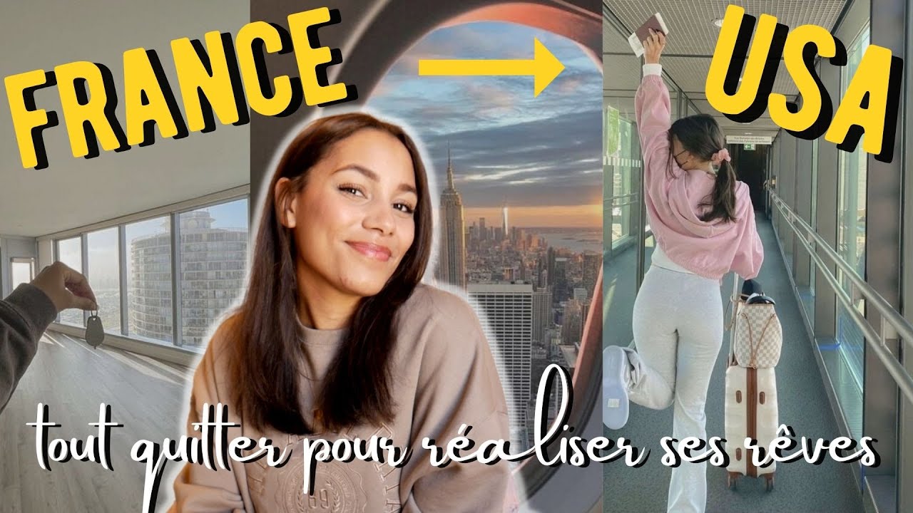 Mon expatriation aux USA 💫 | Un billet aller sans retour sil-vous-plait