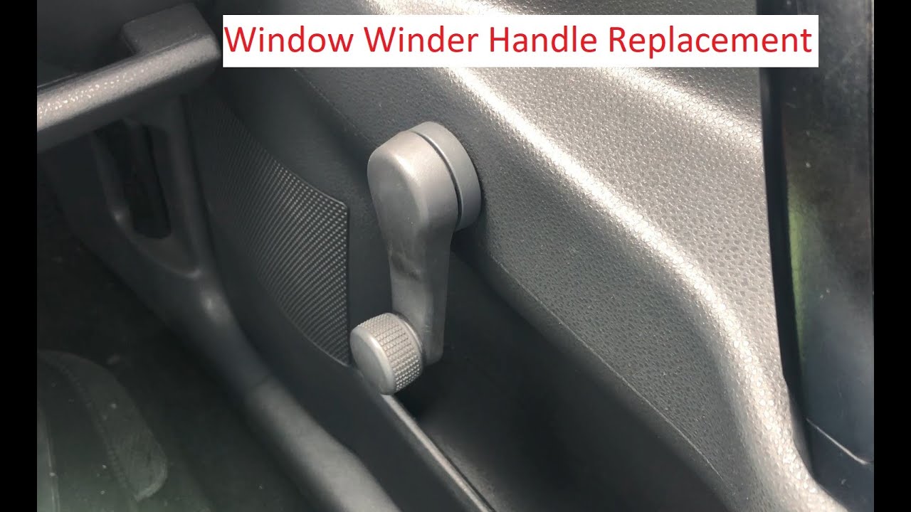 Manual Window Winder Removal VW Polo Vivo