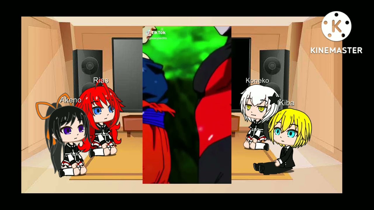 Clan Gremory reaccionan a Son Goku