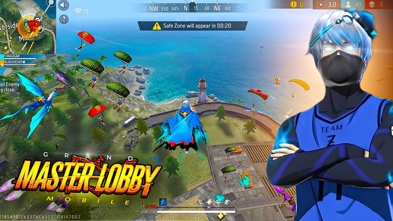 GRAND MASTER LOBBY 😱 21 Kills 🔥 Full Gameplay | Mobile 📱 | Free Fire MAX