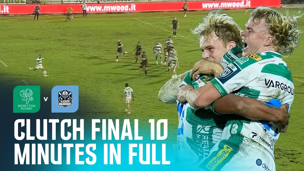 An Unbelievable Way To Finish A Rugby Game | Benetton v Glasgow Warriors