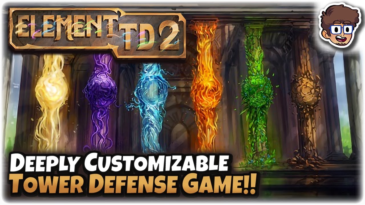 DEEPLY Customizable Tower Defense! | Let's Try: Element TD 2: Mazing Expansion
