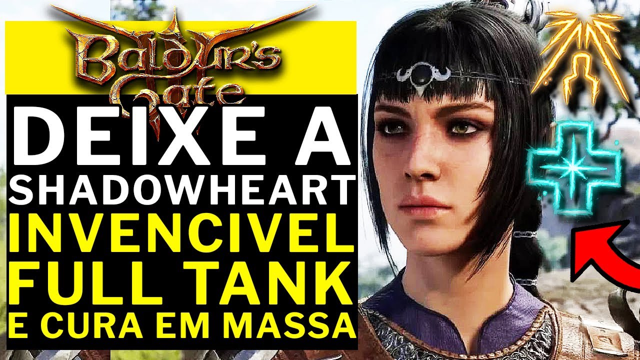 BALDUR'S GATE 3 - DEIXE A SHADOWHEART IMORTAL!!!! CLERIGO FULL TANK E SUPPORT!!! CURA EM MASSA!!
