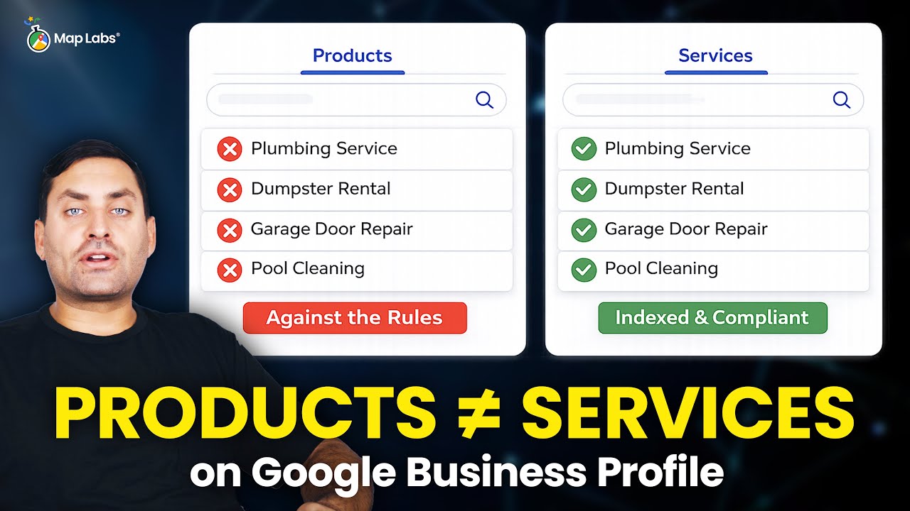 Why Listing Services as Products on GBP Is a Mistake