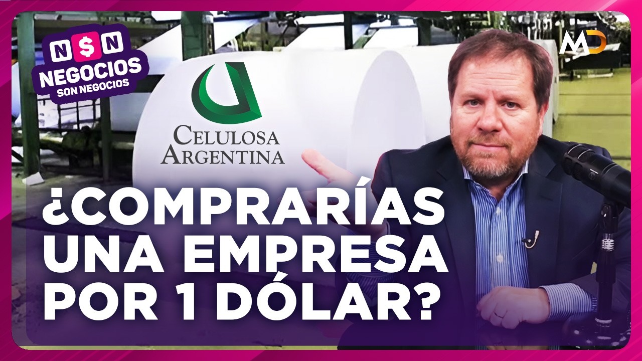 Con m&aacute;s de 90 A&Ntilde;OS de HISTORIA se VENDI&Oacute; CELULOSA a un PRECIO REGALADO &iquest;Los MOTIVOS?