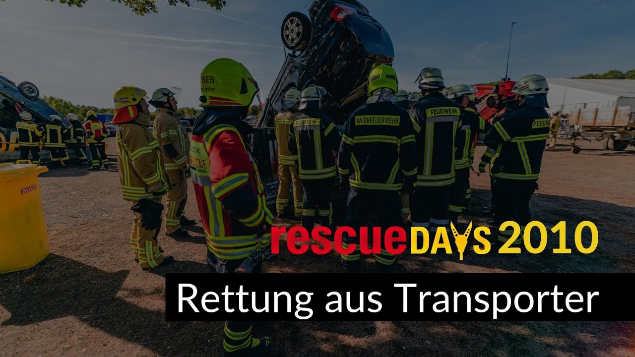 rescueDAYS 2010 - Hermsdorf | Rettung aus Transporter