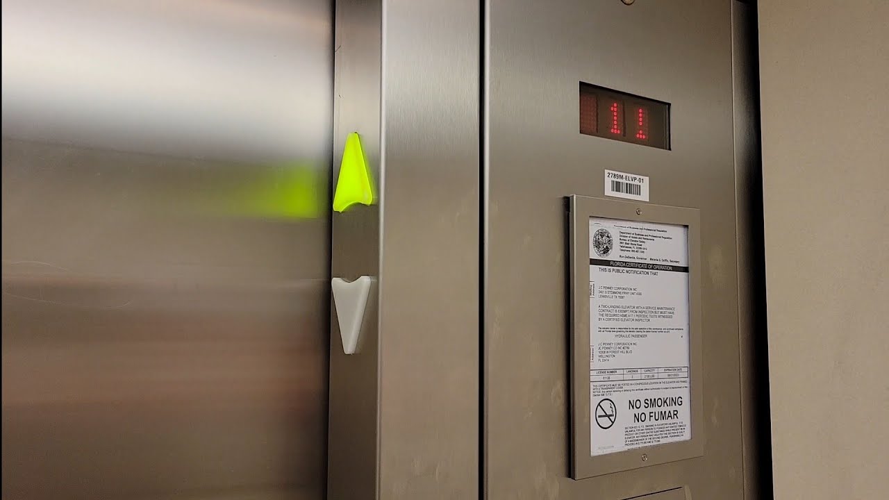Kone Hydraulic Elevator - JCPenney, Mall at Wellington Green, Wellington, FL
