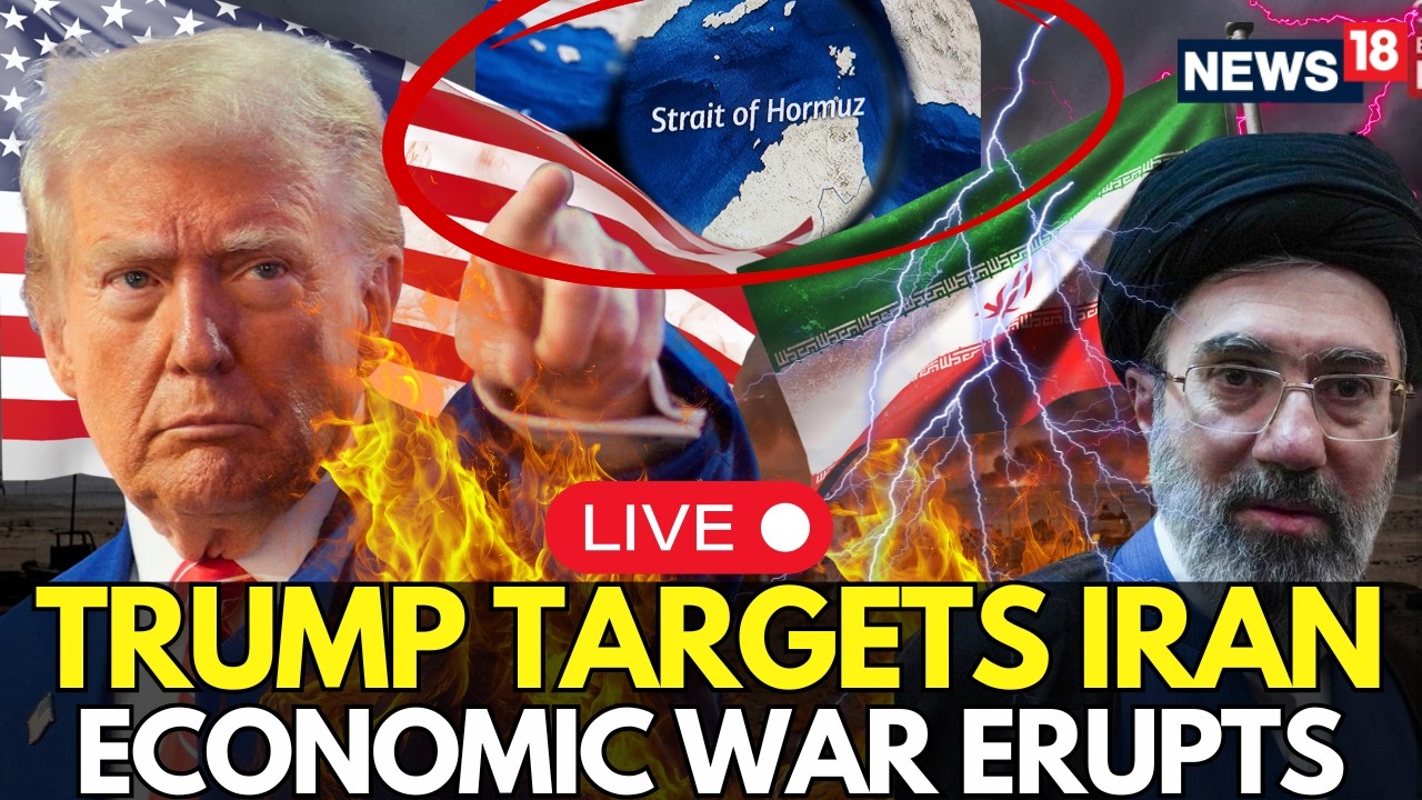US IRAN WAR LIVE | Iran Under Economic Siege? Trump&rsquo;s Pressure Campaign Enters New Phase | N18G
