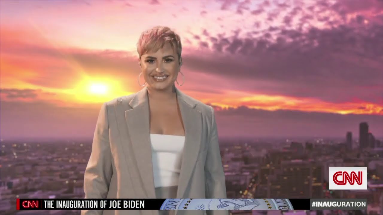 Demi Lovato - Lovely Day (Live at Joe Biden's Inauguration event 