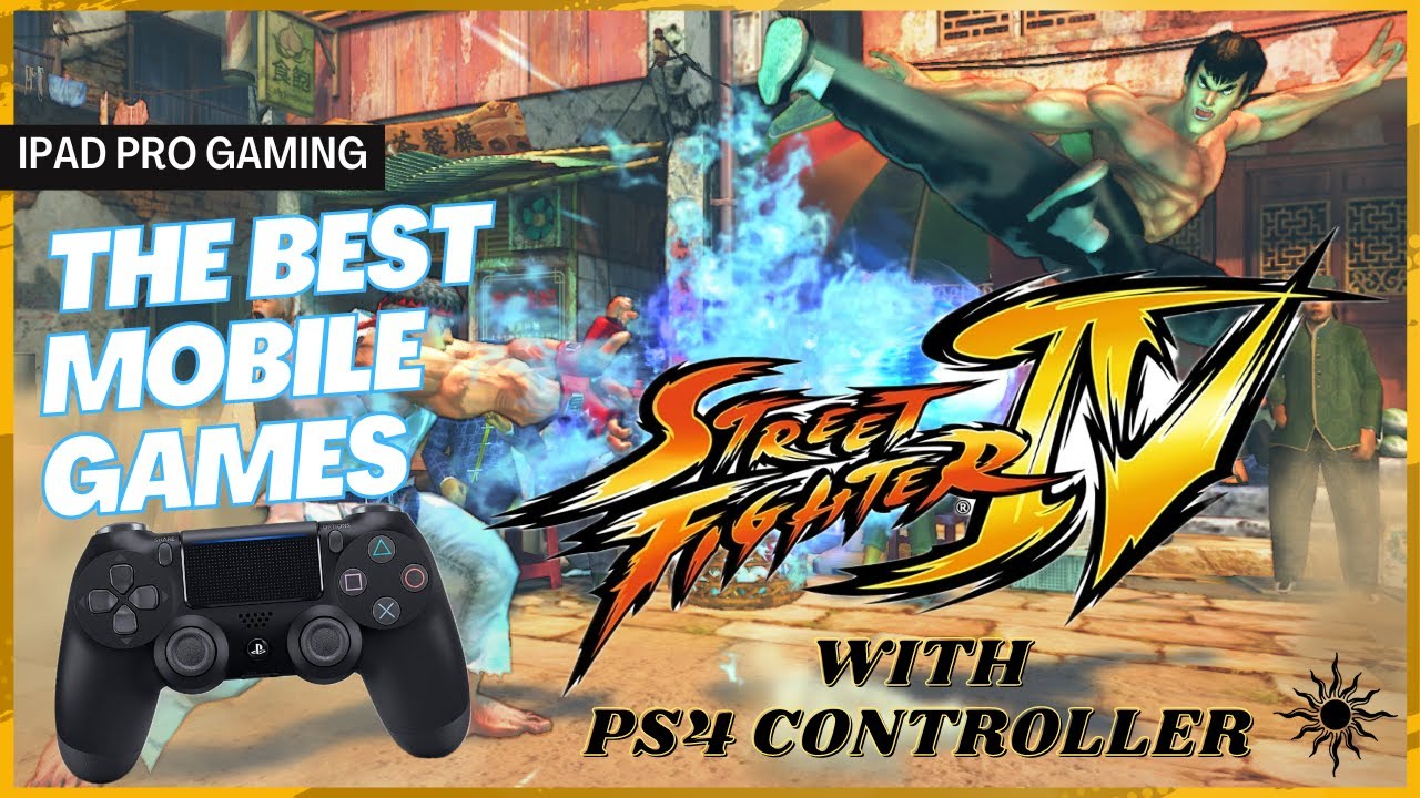 Street Fighter 4 | iPad Pro Gameplay with PS4 Controller