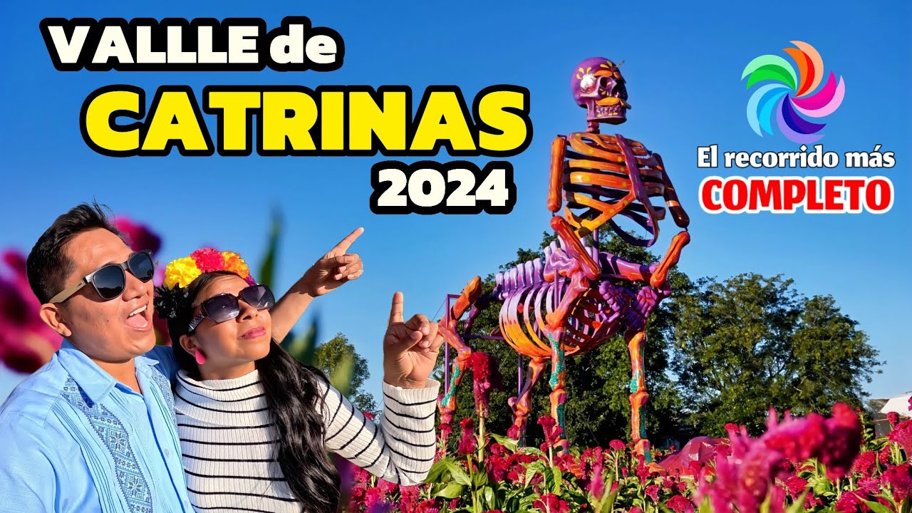 TIENES QUE SABER ÉSTO DEL VALLE DE CATRINAS 2024🔴 Atlixco Pueblo Mágico 🇲🇽CATRINAS MONUMENTALES 4K
