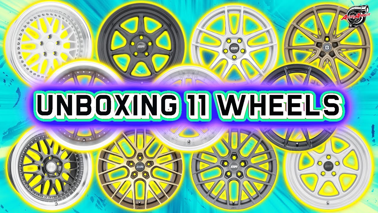 Unboxing ESR and BRADA Wheels | @AutoAddictUSA