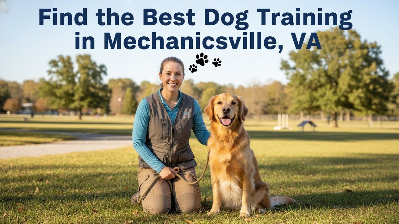 Find the Best Dog Training in Mechanicsville   VA Virginia