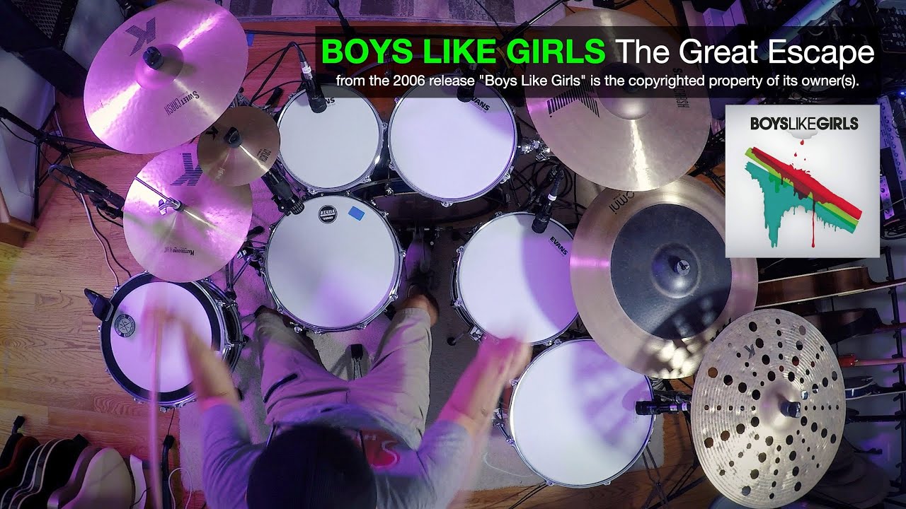 Boys Like Girls - The Great Escape // DRUM COVER // Mapex Armory