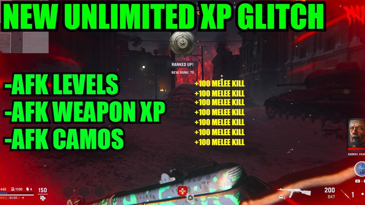 *NEW* AFK XP GLITCH VANGUARD! VANGUARD XP GLITCH! VANGUARD WEAPON XP GLITCH! VANGUARD GLITCHES!