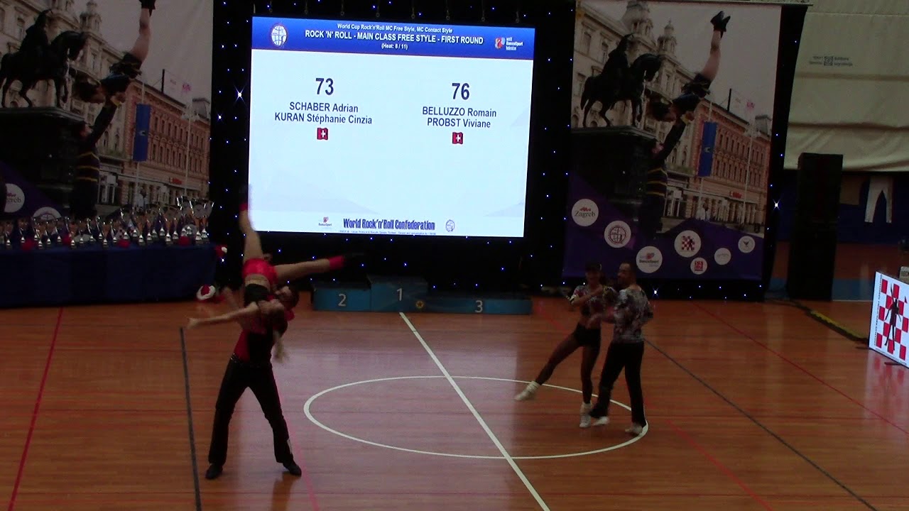 Stephanie & Adrien   Viviane & Romain 1er passage Main Class Free Style
