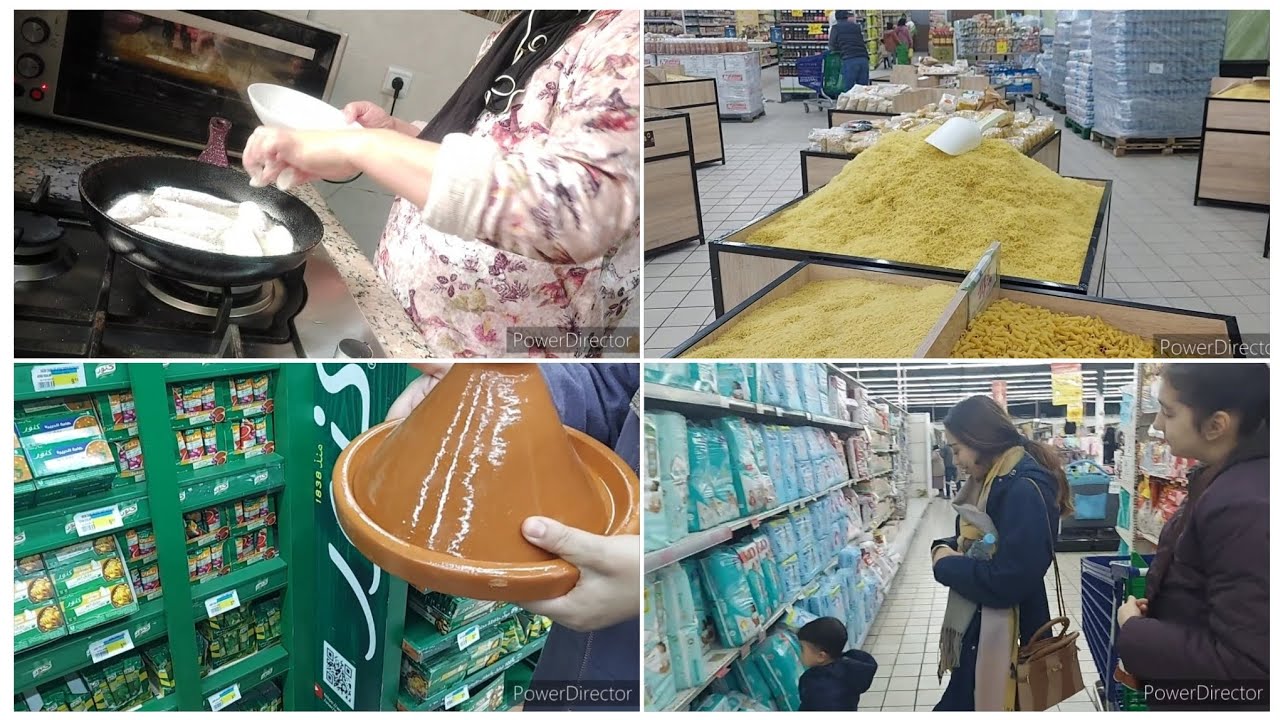 شاركت معاكم نهاري لوجدت فيه لاطة الحوت في الفرن بعض المشتريات من المواد الغدائية من اسواق السلام 😉