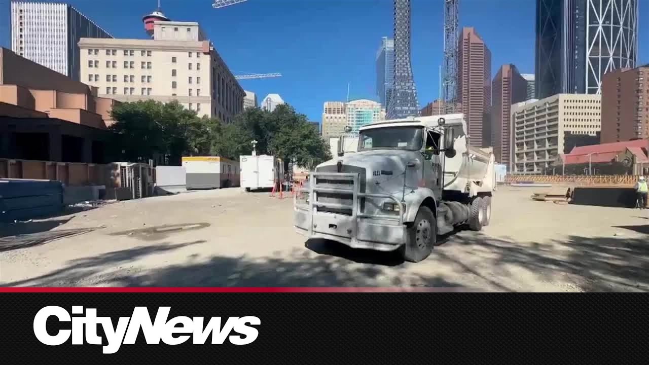 Olympic Plaza upgrades remain on time and on budget