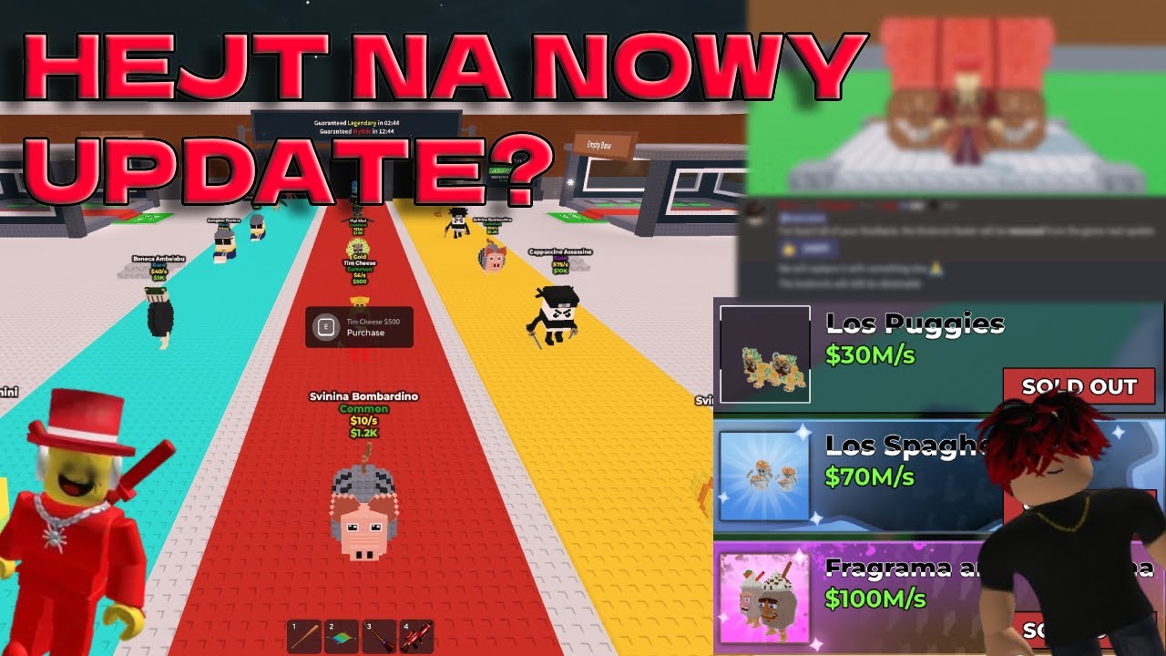 TRAGICZNY UPDATE W STEAL A BRAINROT?!