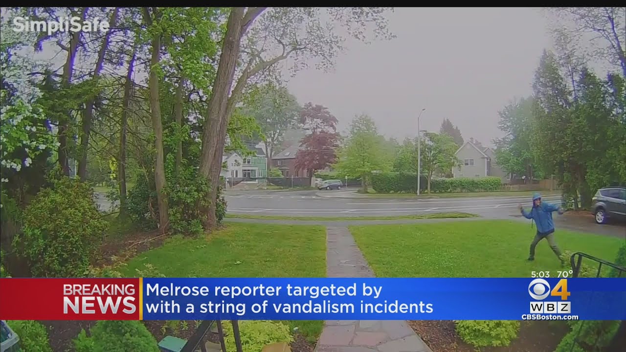 Man wanted for throwing brick at Melrose woman's home may have targeted her for work as reporter