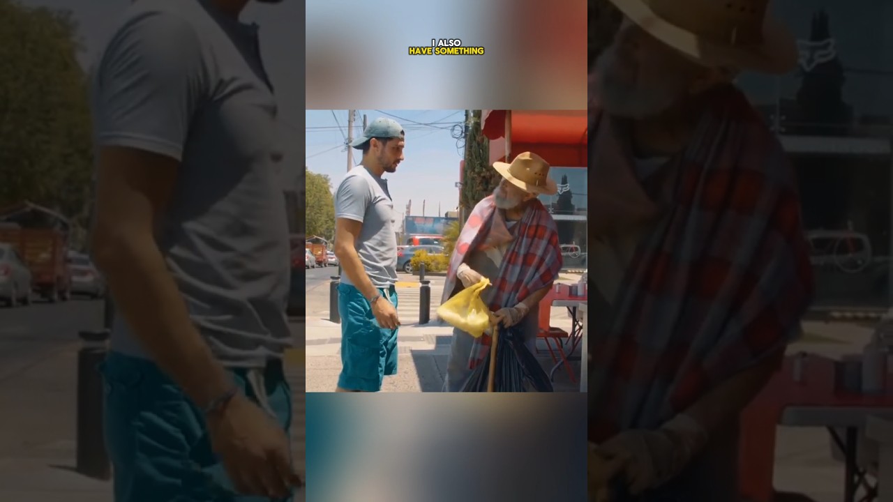 Бизнесмен притворяется бездомным&hellip; Что произойдет дальше, вас шокирует 😲 #шорты