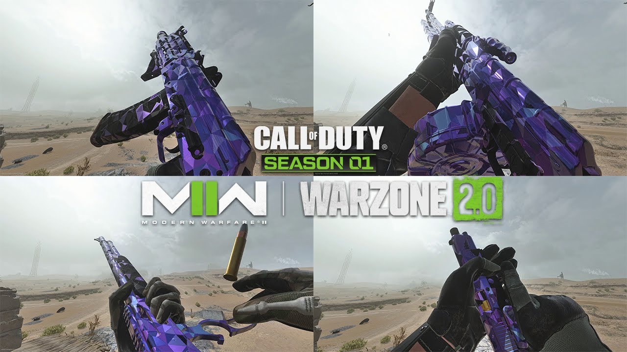 Call Of Duty: Modern Warfare 2 - All Polyatomic Camo Inspect Animations
