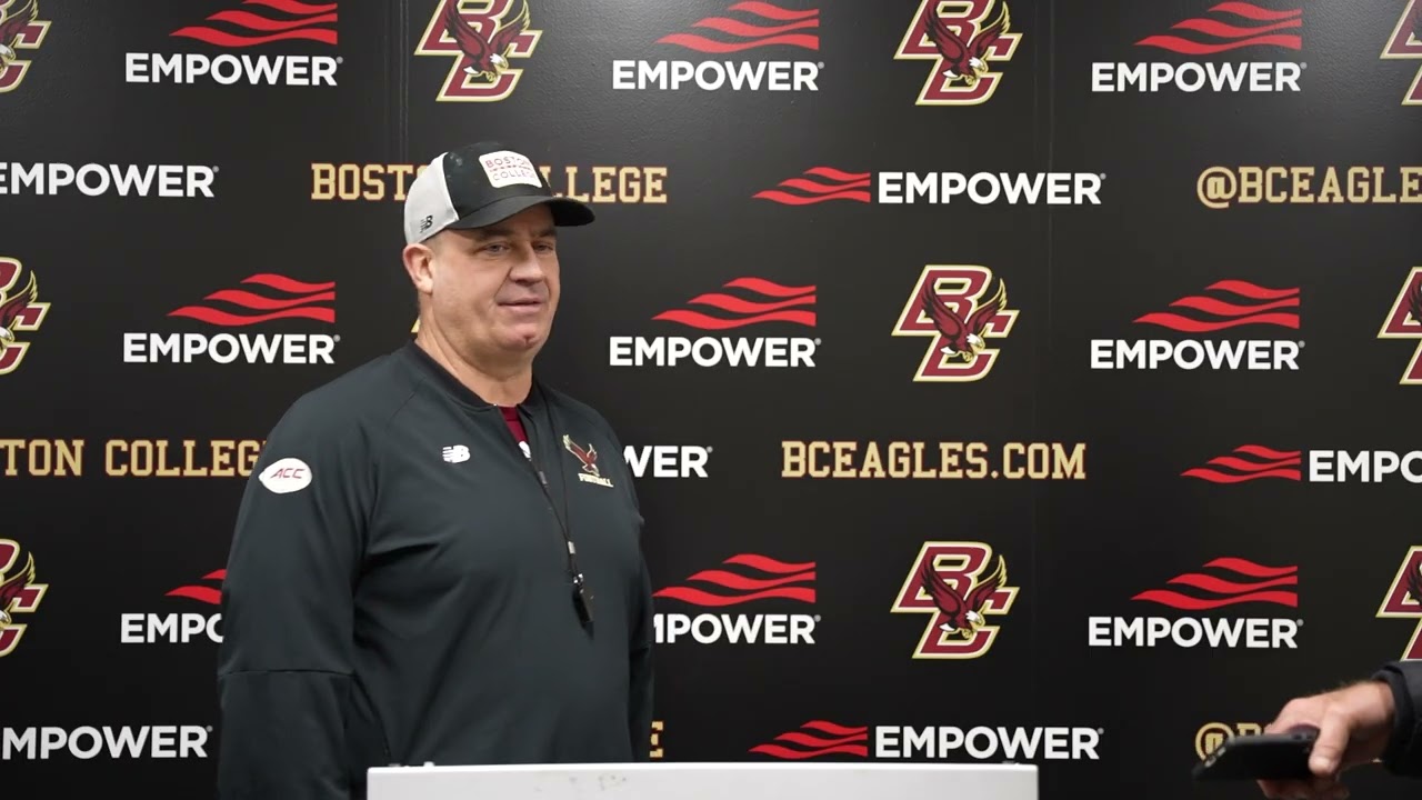Football: Head Coach Bill O'Brien Media Availability (November 25, 2025)